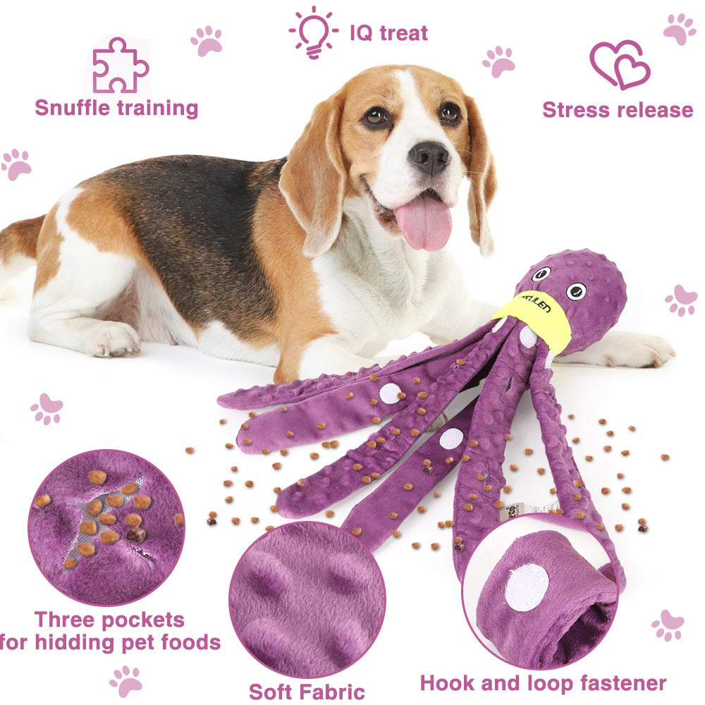 Brighty Snuffle Octopus – Pieuvre de fouille interactive